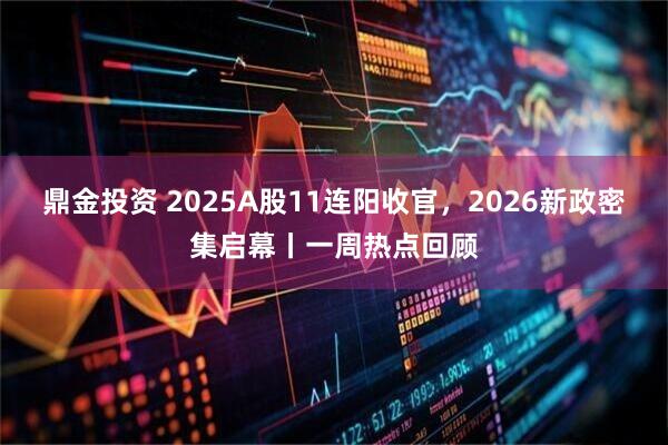鼎金投资 2025A股11连阳收官，2026新政密集启幕丨一周热点回顾